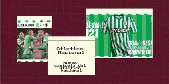 Atletico Nacional | Camiseta Atletico Nacional replica 2021 2022