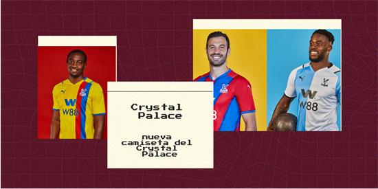 Crystal Palace Camiseta | Camiseta Crystal Palace replica 2021 2022