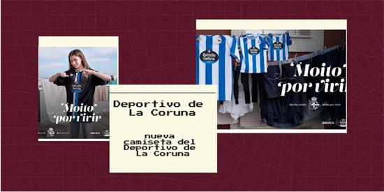 Deportivo de La Coruna Camiseta | Camiseta Deportivo de La Coruna replica 2021 2022