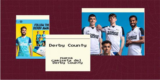 Derby County Camiseta | Camiseta Derby County replica 2021 2022