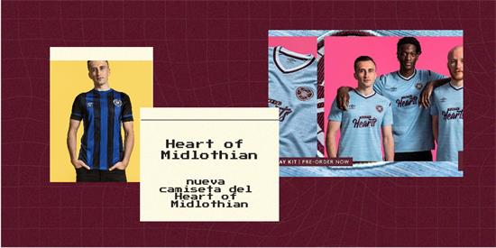 Heart of Midlothian | Camiseta Heart of Midlothian replica 2021 2022