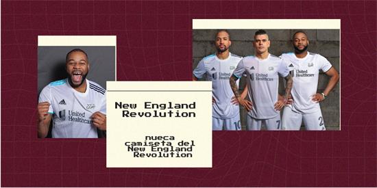 New England Revolution | Camiseta New England Revolution replica 2021 2022