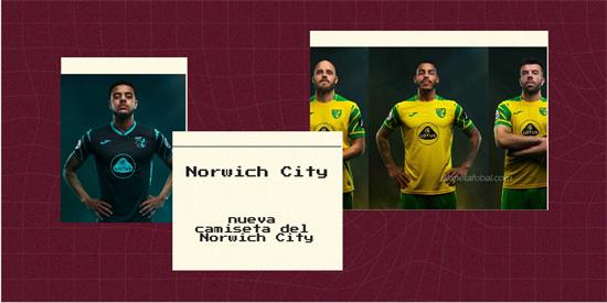 Norwich City Camiseta | Camiseta Norwich City replica 2021 2022