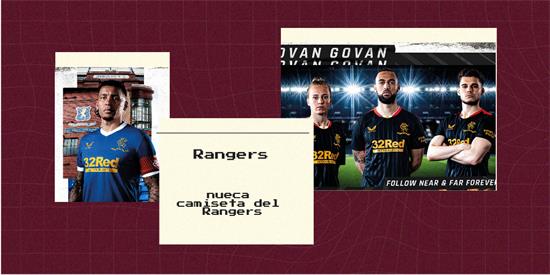 Rangers | Camiseta Rangers replica 2021 2022