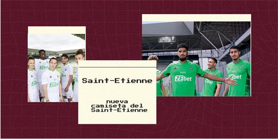 Saint-Etienne Camiseta | Camiseta Saint-Etienne replica 2021 2022