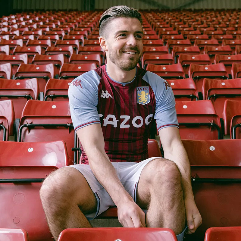 Aston Villa Camiseta | Camiseta Aston Villa replica 2021 2022