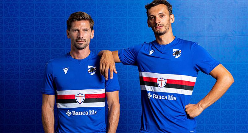 Sampdoria Camiseta | Camiseta Sampdoria replica 2021 2022