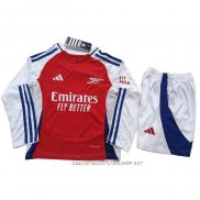 Camiseta Primera Arsenal 24-25 Nino Manga Larga