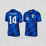 Camiseta Segunda Croacia Jugador Perisic 2024