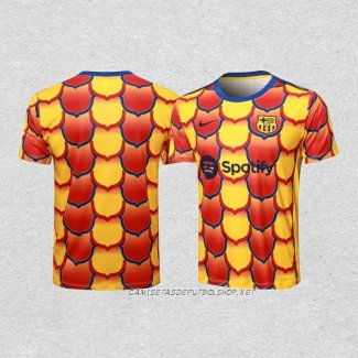 Camiseta de Entrenamiento Barcelona 24-25 Amarillo