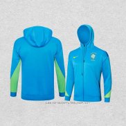 Chaqueta con Capucha del Brasil 24-25 Azul