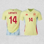 Camiseta Segunda Espana Jugador Laporte 2024