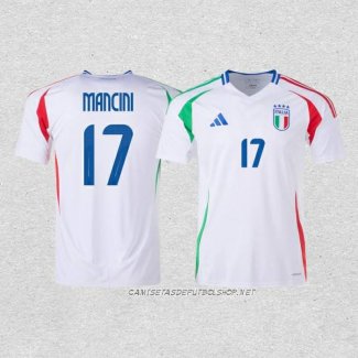 Camiseta Segunda Italia Jugador Mancini 24-25