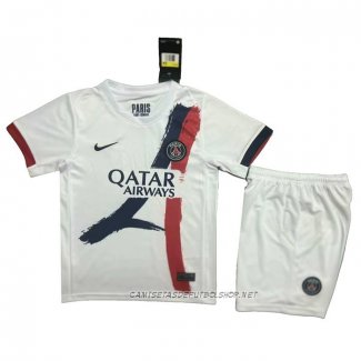 Camiseta Segunda Paris Saint-Germain 24-25 Nino