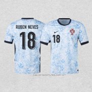 Camiseta Segunda Portugal Jugador Ruben Neves 2024