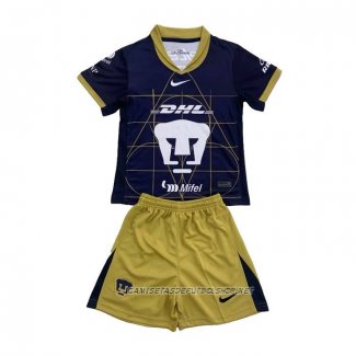 Camiseta Segunda Pumas UNAM 24-25 Nino