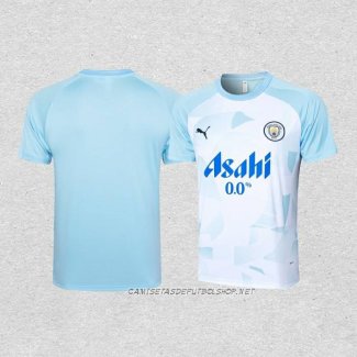 Camiseta de Entrenamiento Manchester City 24-25 Azul