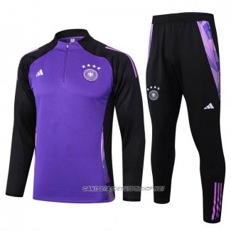 Chandal de Sudadera del Alemania 24-25 Nino Purpura