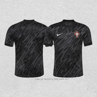 Camiseta Portugal Portero 2024 Negro