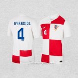 Camiseta Primera Croacia Jugador Gvardiol 2024