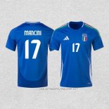 Camiseta Primera Italia Jugador Mancini 24-25