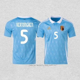 Camiseta Segunda Belgica Jugador Vertonghen 2024