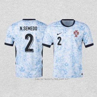 Camiseta Segunda Portugal Jugador N.Semedo 2024