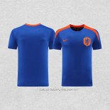 Camiseta de Entrenamiento Paises Bajos 24-25 Azul