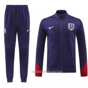 Chandal de Chaqueta del Inglaterra 24-25 Purpura