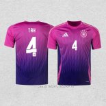 Camiseta Segunda Alemania Jugador Tah 2024