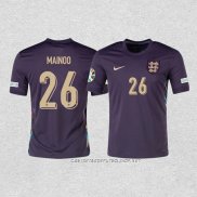 Camiseta Segunda Inglaterra Jugador Mainoo 2024