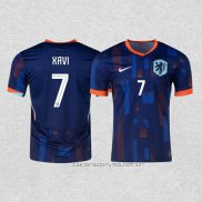 Camiseta Segunda Paises Bajos Jugador Xavi 24-25