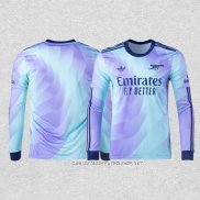 Camiseta Tercera Arsenal 24-25 Manga Larga