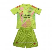 Camiseta Arsenal Portero 24-25 Nino Verde