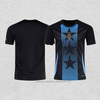 Camiseta Pre Partido del Argentina 2024 Negro