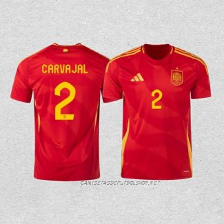 Camiseta Primera Espana Jugador Carvajal 2024