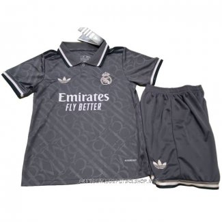 Camiseta Tercera Real Madrid 24-25 Nino