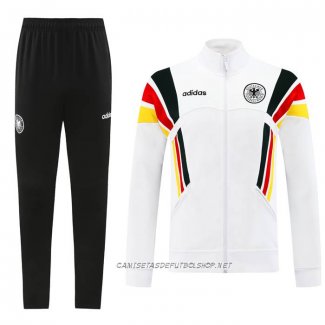 Chandal de Chaqueta del Alemania 24-25 Blanco