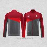 Chaqueta del AC Milan 24-25 Rojo Gris