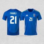 Camiseta Primera Italia Jugador Fagioli 24-25