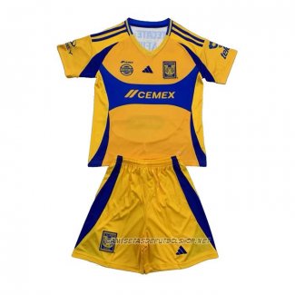 Camiseta Primera Tigres UANL 24-25 Nino