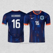 Camiseta Segunda Paises Bajos Jugador Veerman 24-25