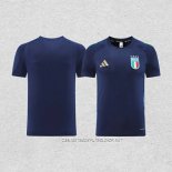 Camiseta de Entrenamiento Italia 24-25 Azul