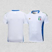 Camiseta de Entrenamiento Italia 24-25 Blanco