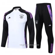 Chandal de Sudadera del Alemania 24-25 Blanco