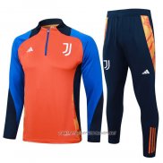 Chandal de Sudadera del Juventus 24-25 Nino Naranja