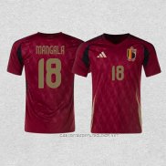 Camiseta Primera Belgica Jugador Mangala 2024