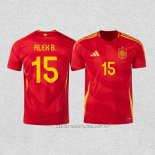 Camiseta Primera Espana Jugador Alex B. 2024