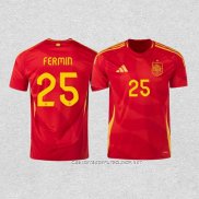 Camiseta Primera Espana Jugador Fermin 2024