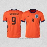 Camiseta Primera Paises Bajos Jugador Weghorst 24-25